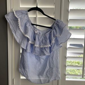 Blue and white bb Dakota shirt